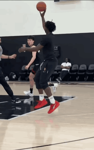 关于杨瀚森对比NBA和CBA身体对抗：这边比较文明的信息